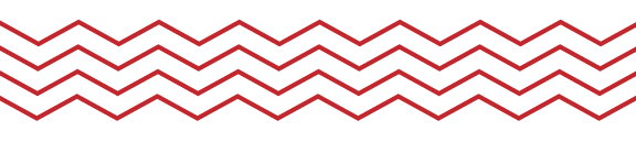 Red Zig Zag Element